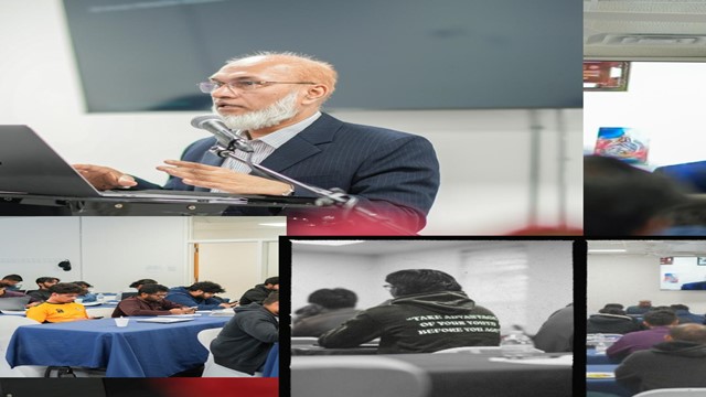 Photo: Photo: Former National President Harun-or-Rashid discusses various issues.