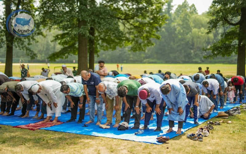 Prayed together at the picnic spot
