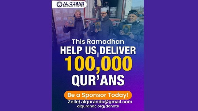 Al-Quran Dawah Center Calls for Support for Free Quran Distribution Program