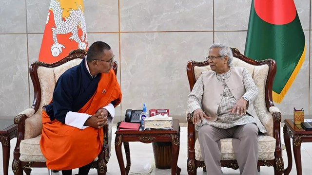 Bhutanese Prime Minister Holds Bilateral Meeting with Chief Advisor