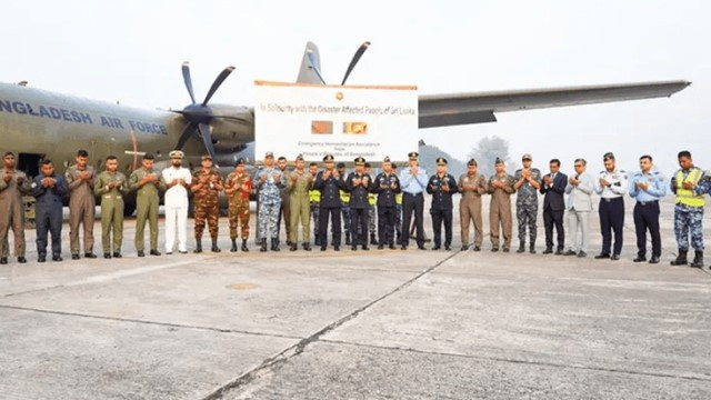 Bangladesh Government's Relief Assistance for Cyclone-Flood Victims in Sri Lanka
