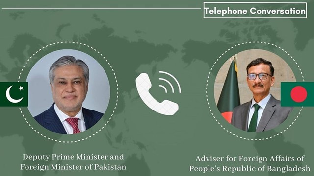 Touhid-Dar Reiterates Commitment to Strengthen Pakistan-Bangladesh Relations and Cooperation