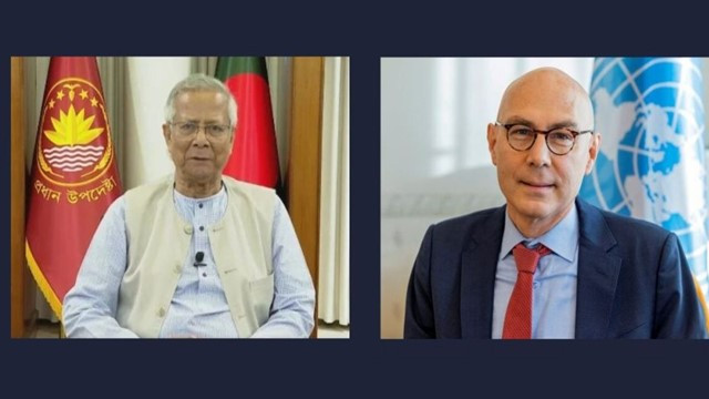 Yunus Seeks UN Support to Counter Disinformation Ahead of Bangladesh’s Feb 12 Election