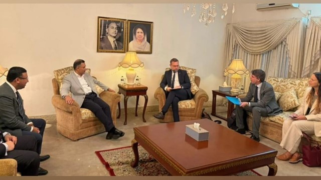 Ambassadors of Russia, Norway, Sweden and Denmark Meet with Tarique Rahman