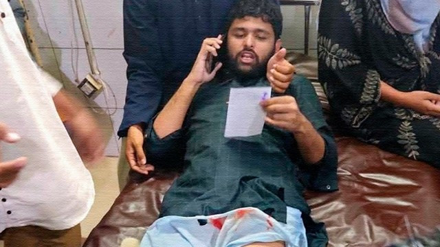 Inqilab Mancha’s Member Secretary Jaber Shot