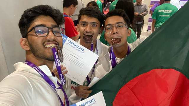 Bangladesh Wins International Coding, AI and Robotics Competition in Jakarta