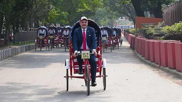 US Embassy Launches 50 Special Rickshaws in Dhaka to Mark America’s 250th Anniversary