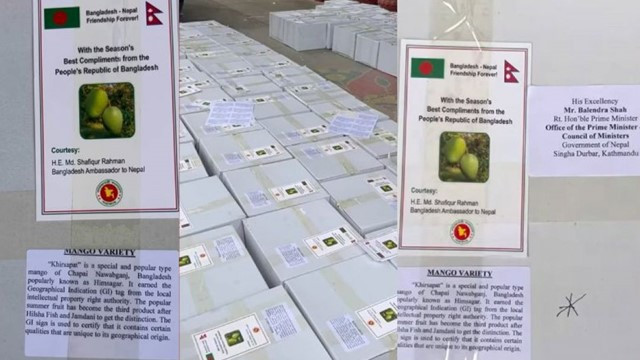 Bangladesh Embassy in Nepal Promotes Goodwill Through ‘Mango Diplomacy’ Initiative