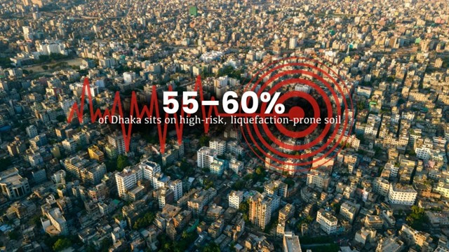 More Than Half of Dhaka Faces High Earthquake Liquefaction Risk, Experts Warn