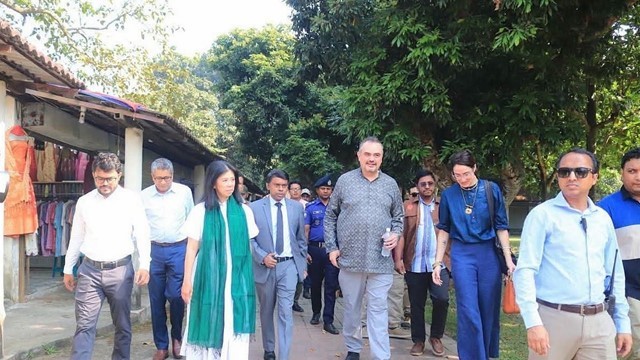 US Ambassador Brent Christensen Impressed by Panam City, Traditional Jamdani and Nakshi Kantha