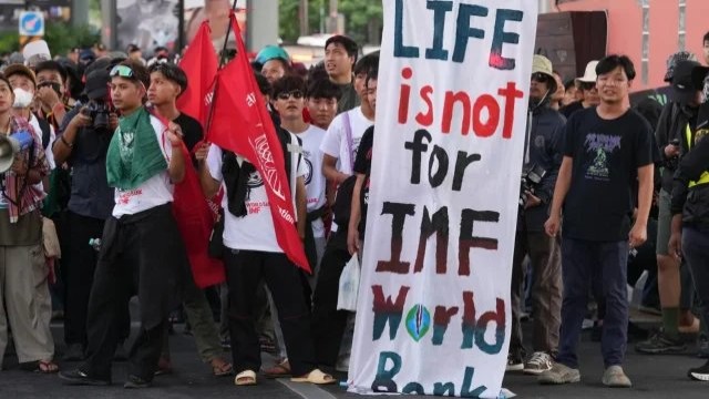 Protesters Rally Against IMF, World Bank Policies in Bangkok
