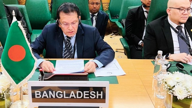 Bangladesh Condemns Illegal Israeli Land Laws at OIC Ministerial Meeting