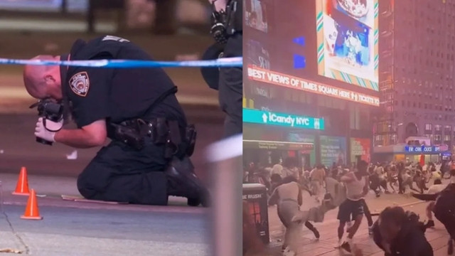 Chaos Envelops Times Square During Knicks Championship Celebration; 63 Arrested