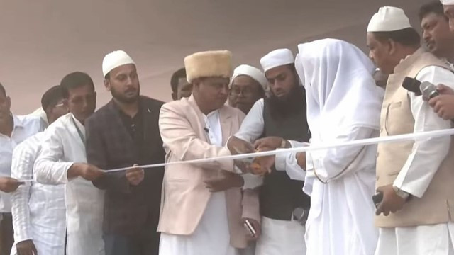 Foundation of New 'Babri Masjid' Finally Laid in Murshidabad