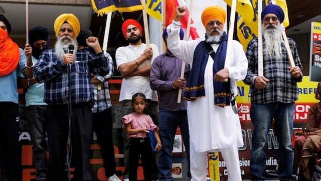 Sikhs Protest Worldwide Accusing India of Hadi's Killing : Report