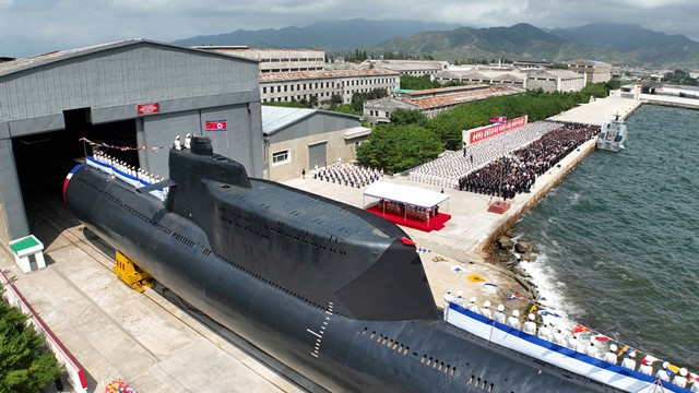 North Korea Releases First Photo of Nuclear Submarine