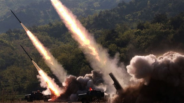 North Korea Fires Several Ballistic Missiles towards East Coast