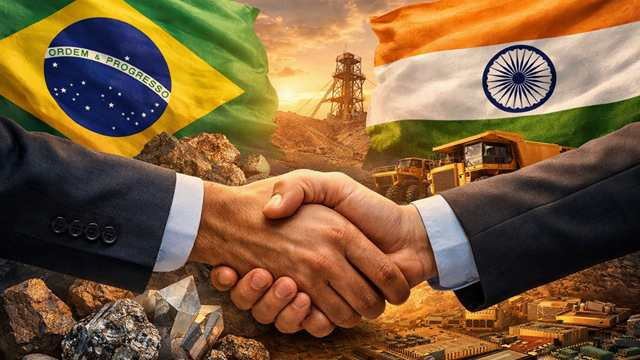 Brazil and India Sign Strategic Pact to Secure Rare Earth Supply Chains