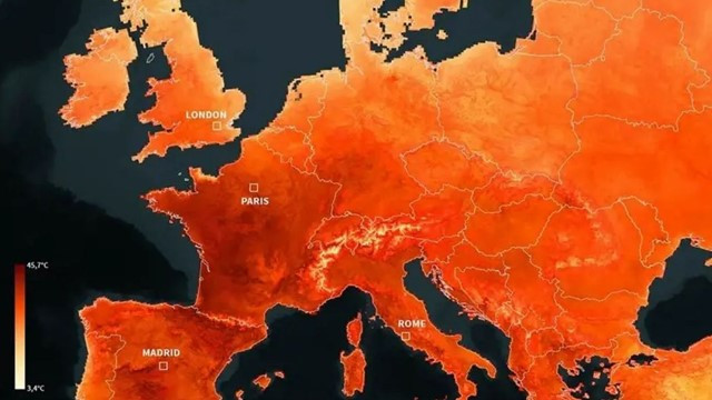 Europe Scorched by Record Heatwave as Temperatures Soar Above 40°C