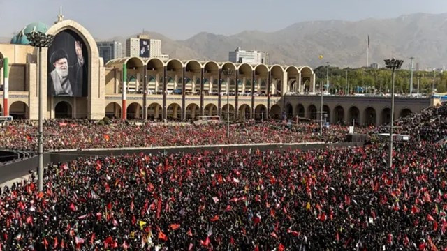 Millions Attend Funeral Prayer for Former Iranian Supreme Leader Ali Khamenei
