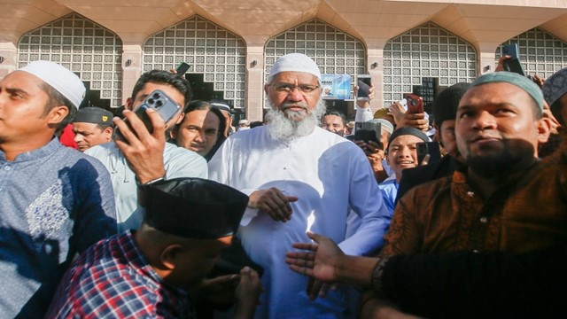 Dr. Zakir Naik in Malaysia, Photo : Collected