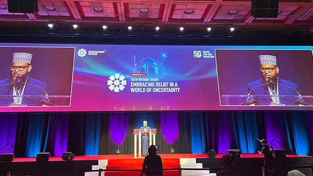 MUNA National President Attends 'ICNA Convention 2025'