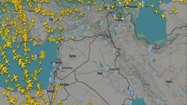 Jordan, Syria and Lebanon Airspace reopened