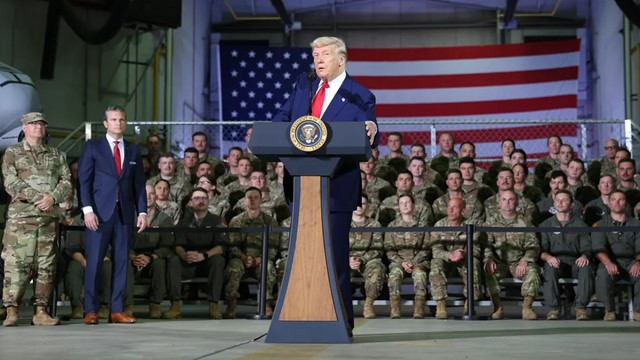 Trump excited about Grand Parade of 250th Anniversary of US Military