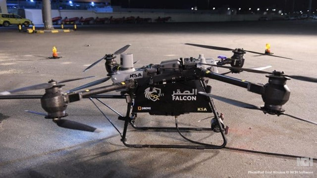 Falcon Drones for Hajj Security for the First Time