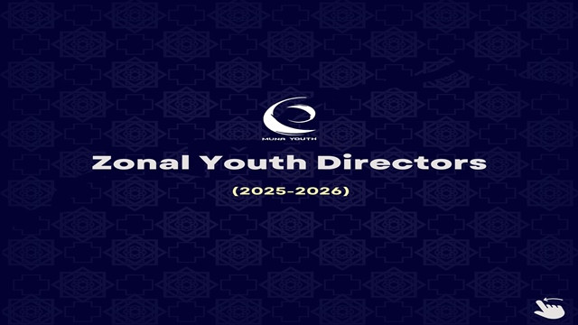 Names of MUNA Zonal Youth Directors for the 2025-26 sessions announced