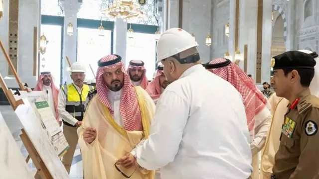 Makkah Intensifies Hajj Preparations as Deputy Emir Inspects Grand Mosque Facilities