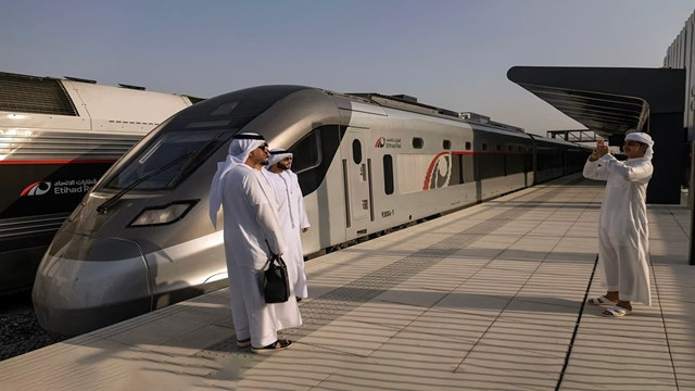 UAE Launches First National Passenger Rail Network via Etihad Rail's 'Desert Express'