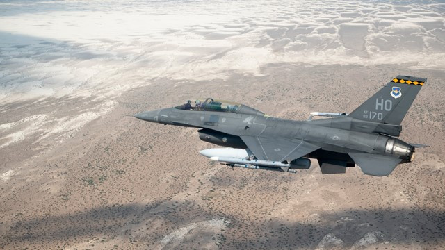 F-16 Fighter Jet Crashes in California