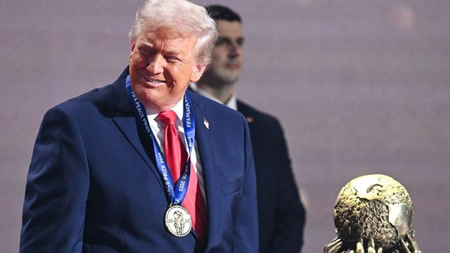 US President Donald Trump Receives FIFA Peace Prize