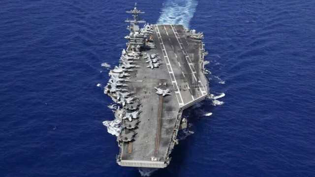 US Aircraft Carrier Enters Middle East Waters, Raising Fears of Possible Strike on Iran