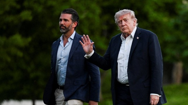 Trump Says Son Eric Oversees His Financial Assets Amid Scrutiny of Wealth Disclosure