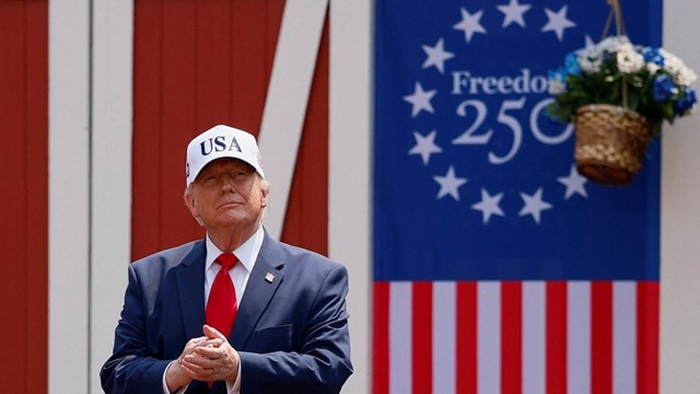 Trump Vows to Deliver Speech Despite Storm Threat During America's 250th Anniversary Celebration