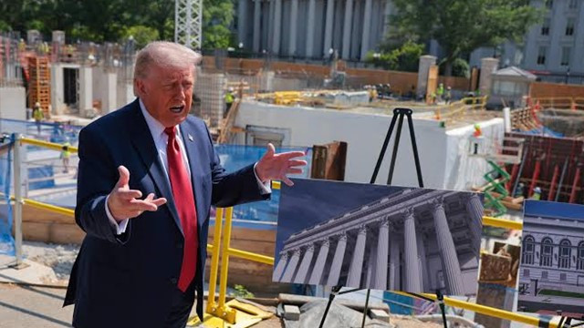 US Appeals Court Orders Halt to Trump’s $400 Million White House Ballroom Project