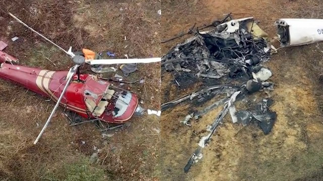 Two Helicopters Collide Head-On in US, Pilot Killed