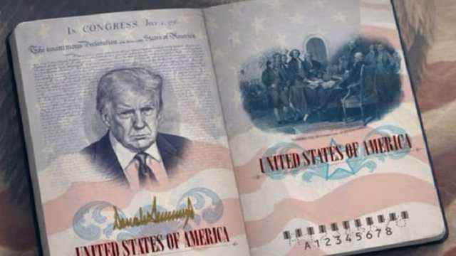 US to Introduce Passports Featuring Donald Trump’s Image