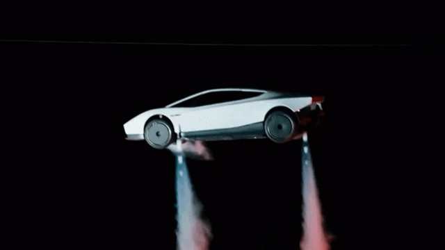 Tesla Unveils Next-Generation Roadster Featuring Flying Stunts and Rocket Thrusters