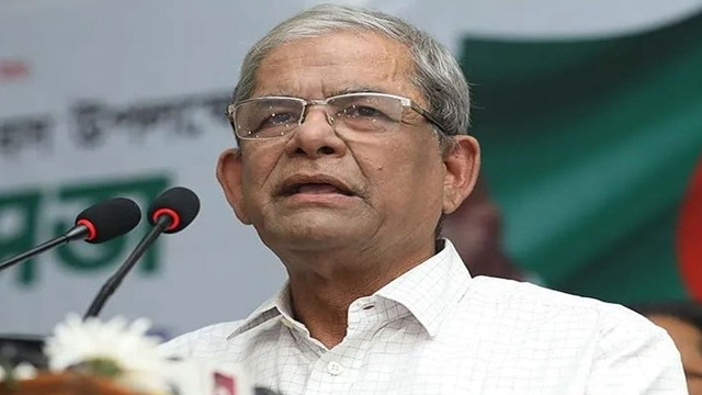 Mirza Fakhrul Blames Former Awami Govt for Depriving People of Fair Share of Water