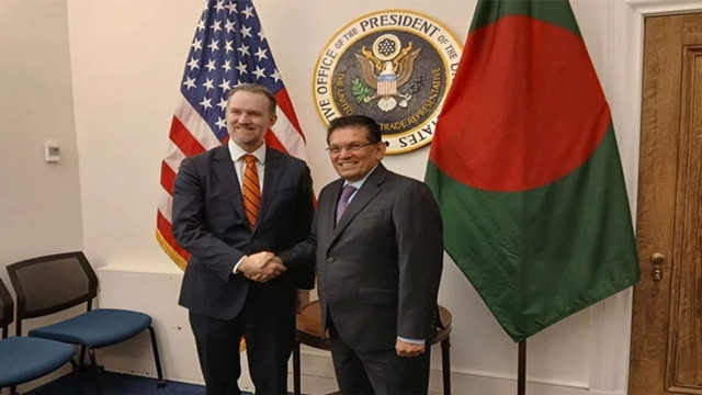 National Security Adviser Dr. Khalilur Rahman Meets US Trade Representative to Bolster Bilateral Trade