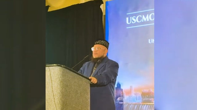 Dr. Ruhul Amin Addresses USCMO Fundraising Dinner